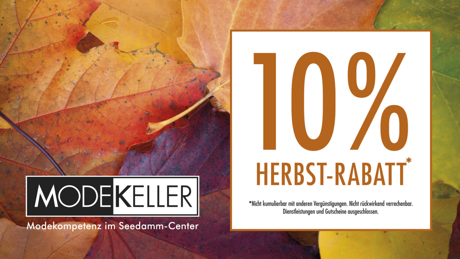 Herbstaktion - Seedamm-Center