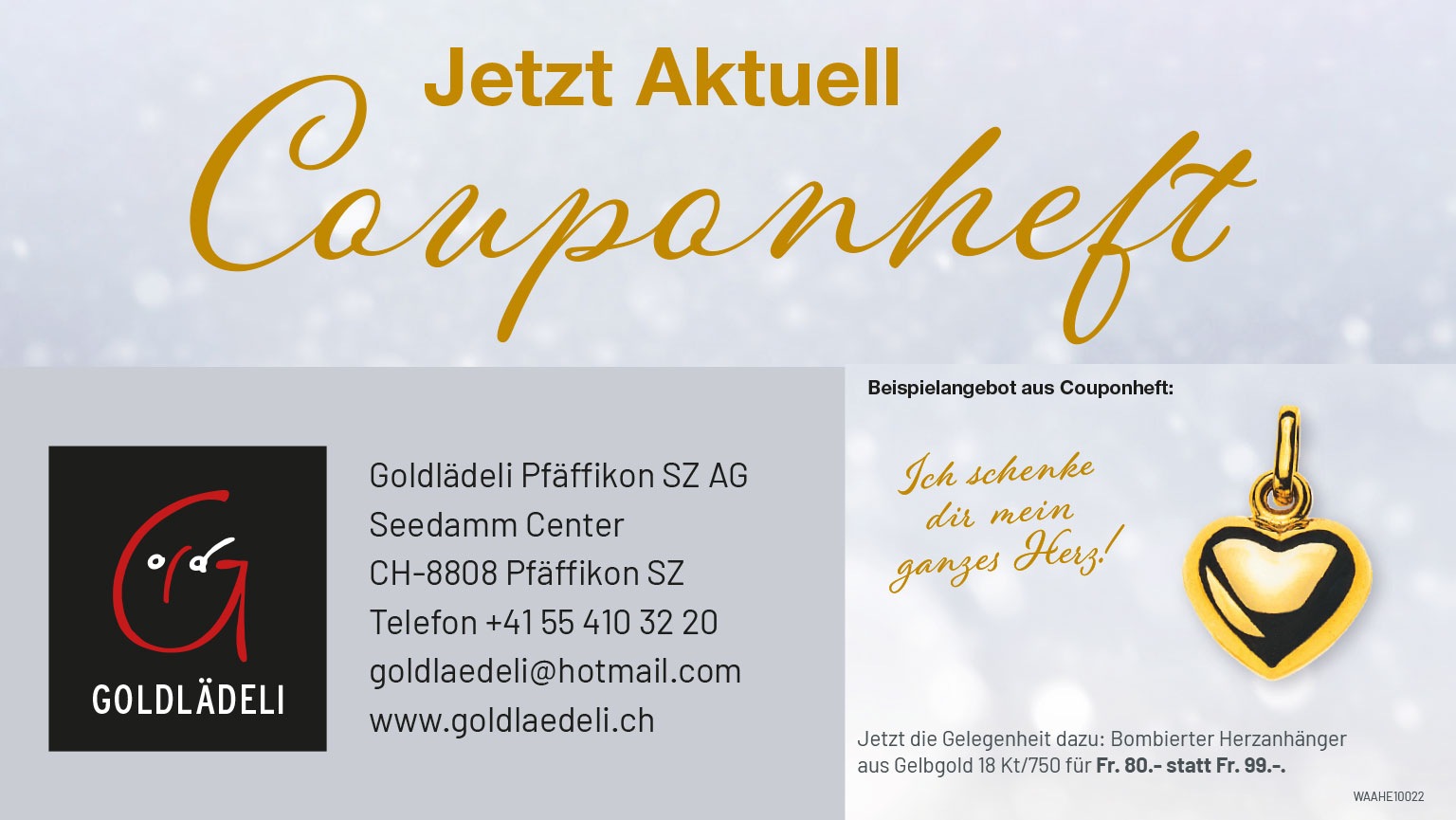 Jetzt Aktuell Couponheft - Seedamm-Center