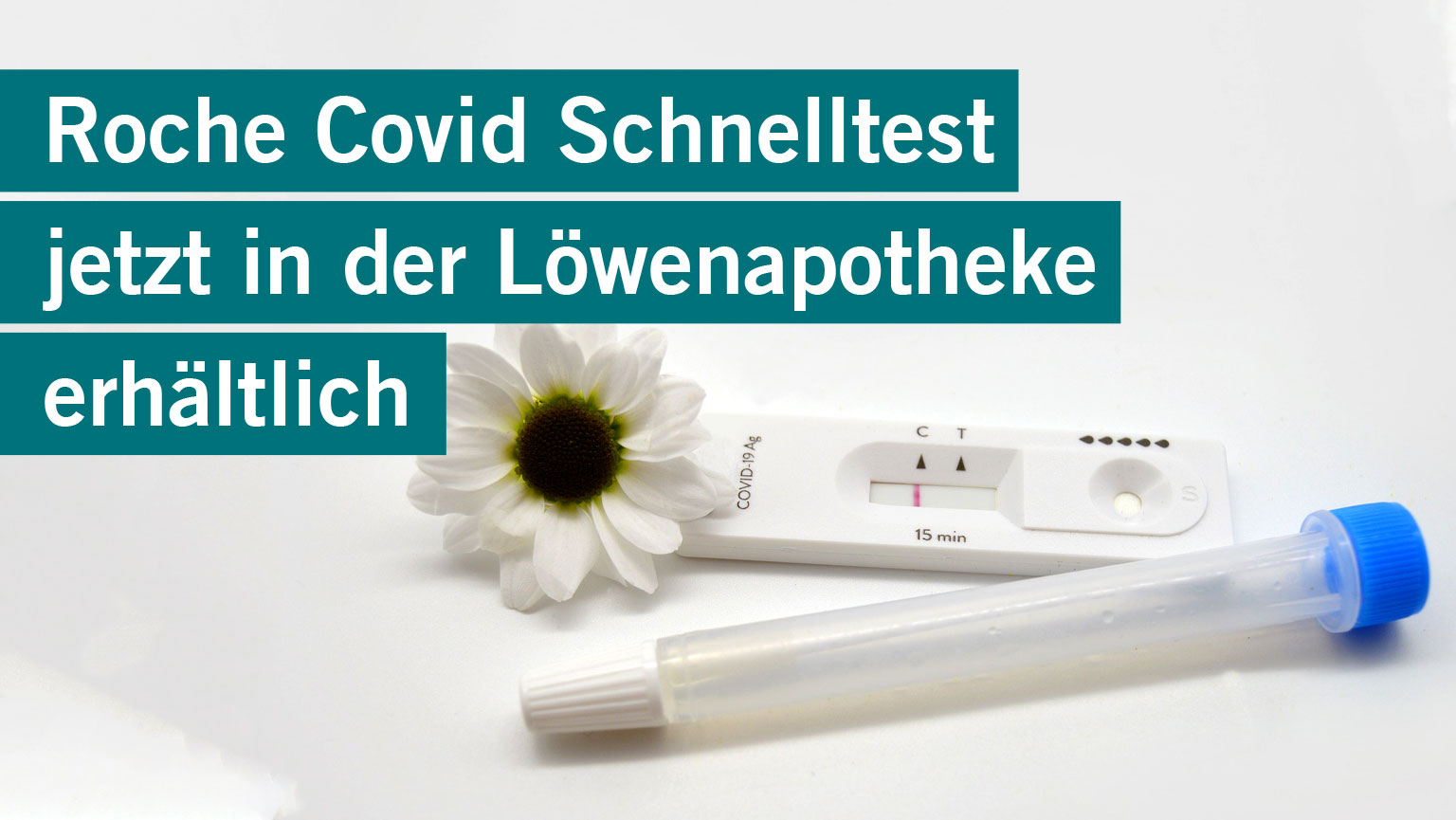 Roche Covid Schnelltest jetzt in der Löwenapotheke erhältlich Seedamm