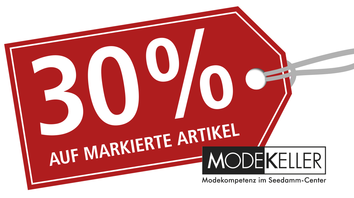 30% auf markierte Artikel - Seedamm-Center