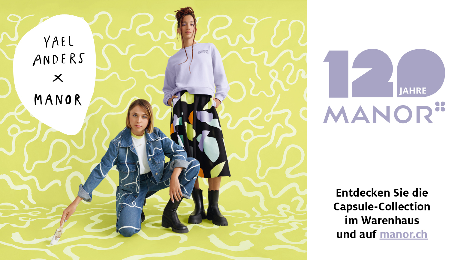 120 Jahre Manor - Capsule Collection - Seedamm-Center