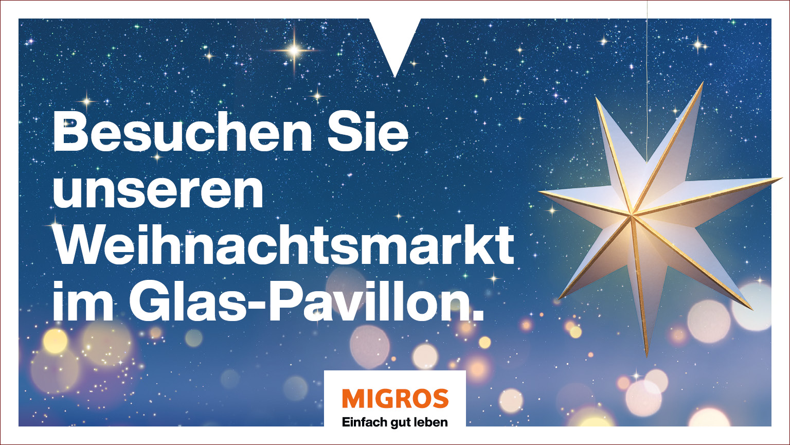 Migros-Weihnachtmarkt - Seedamm-Center