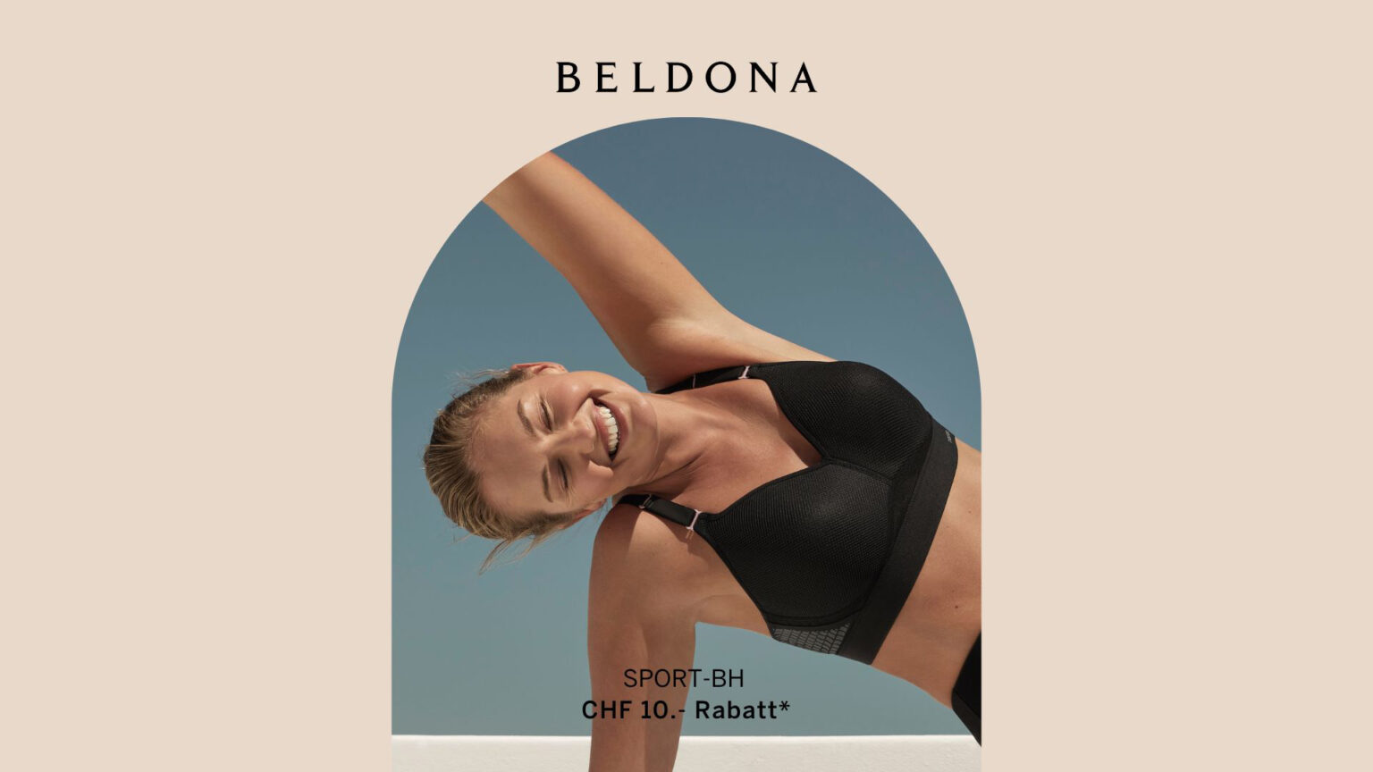 CHF 10.– Rabatt* auf Sport-BHs - Seedamm-Center