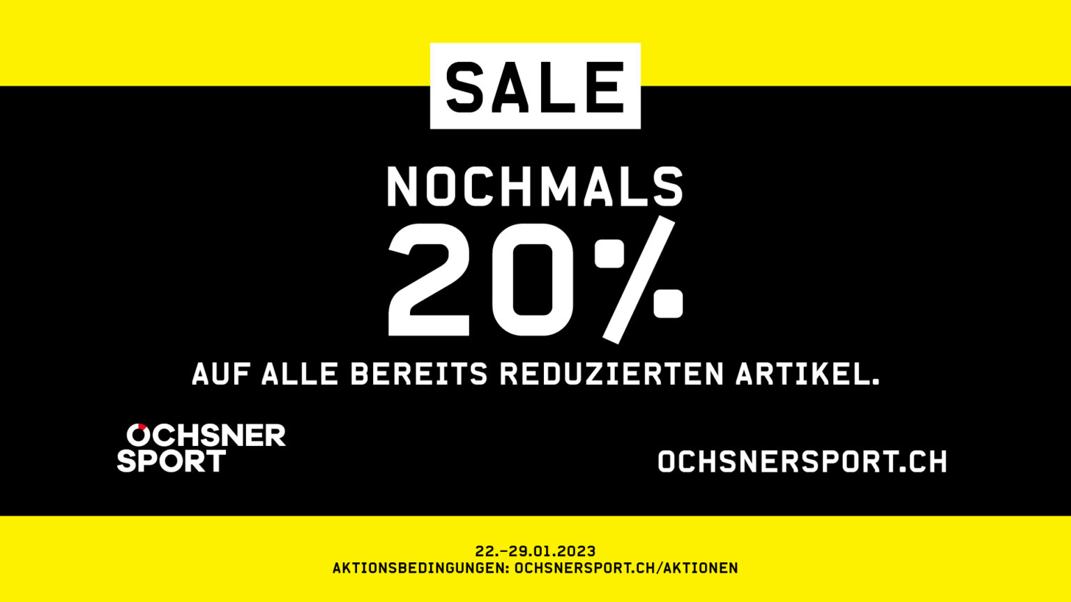 NOCHMALS 20% AUF ALLE BEREITS REDUZIERTEN ARIKEL. - Seedamm-Center