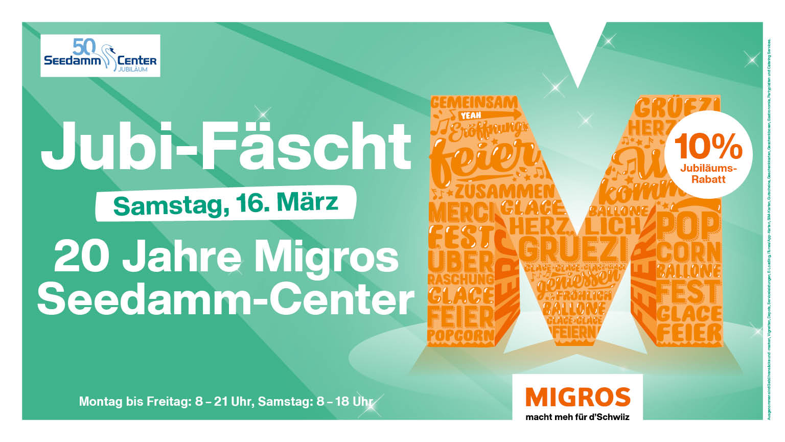 Aktion der Woche - Seedamm-Center 1