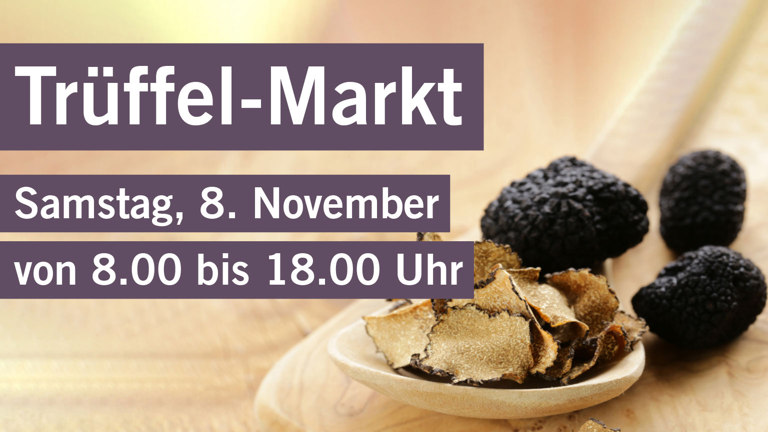 Trüffelmarkt 08.11.25