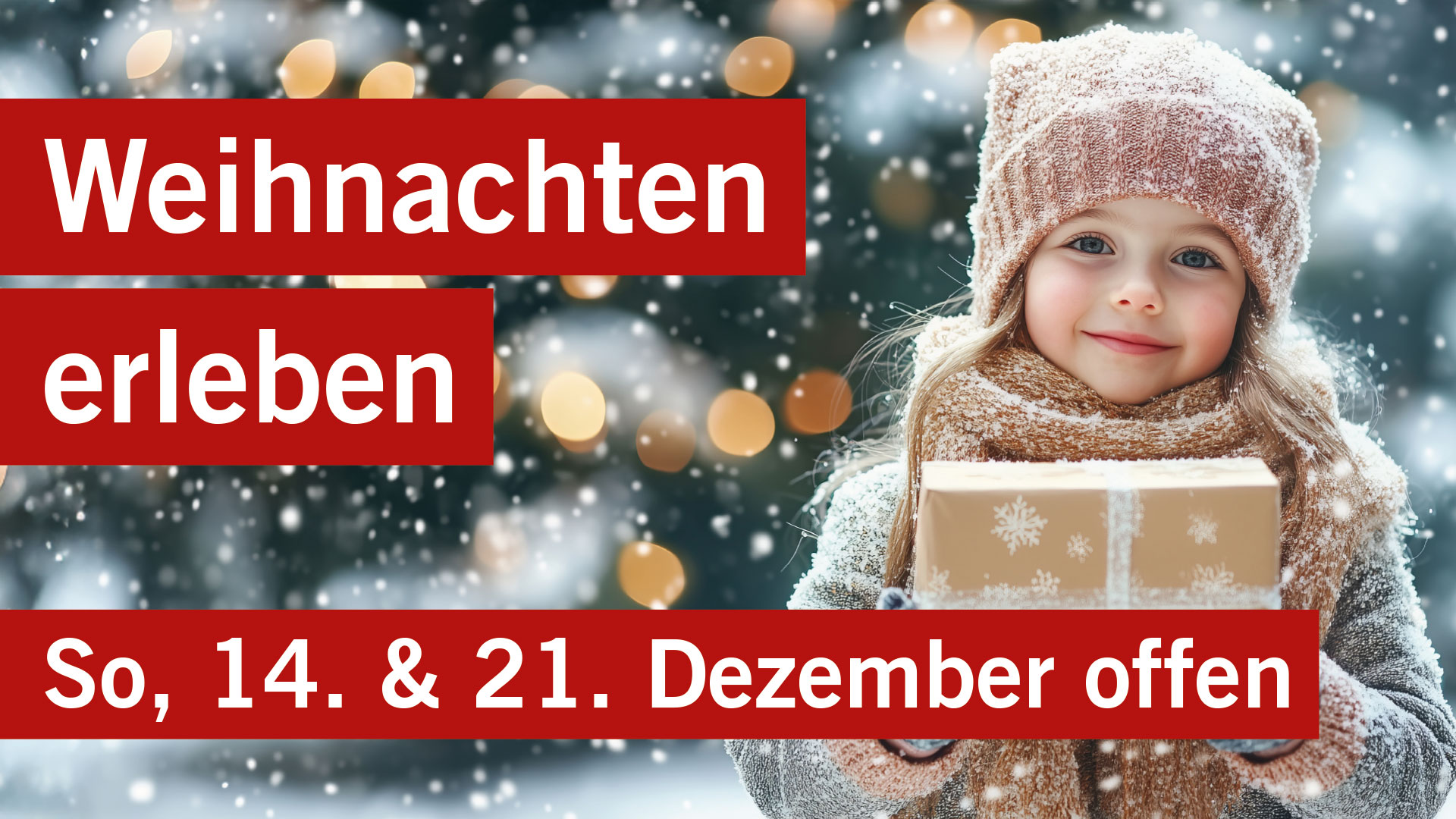 Weihnachten Erleben im Seedamm-Center - Seedamm-Center