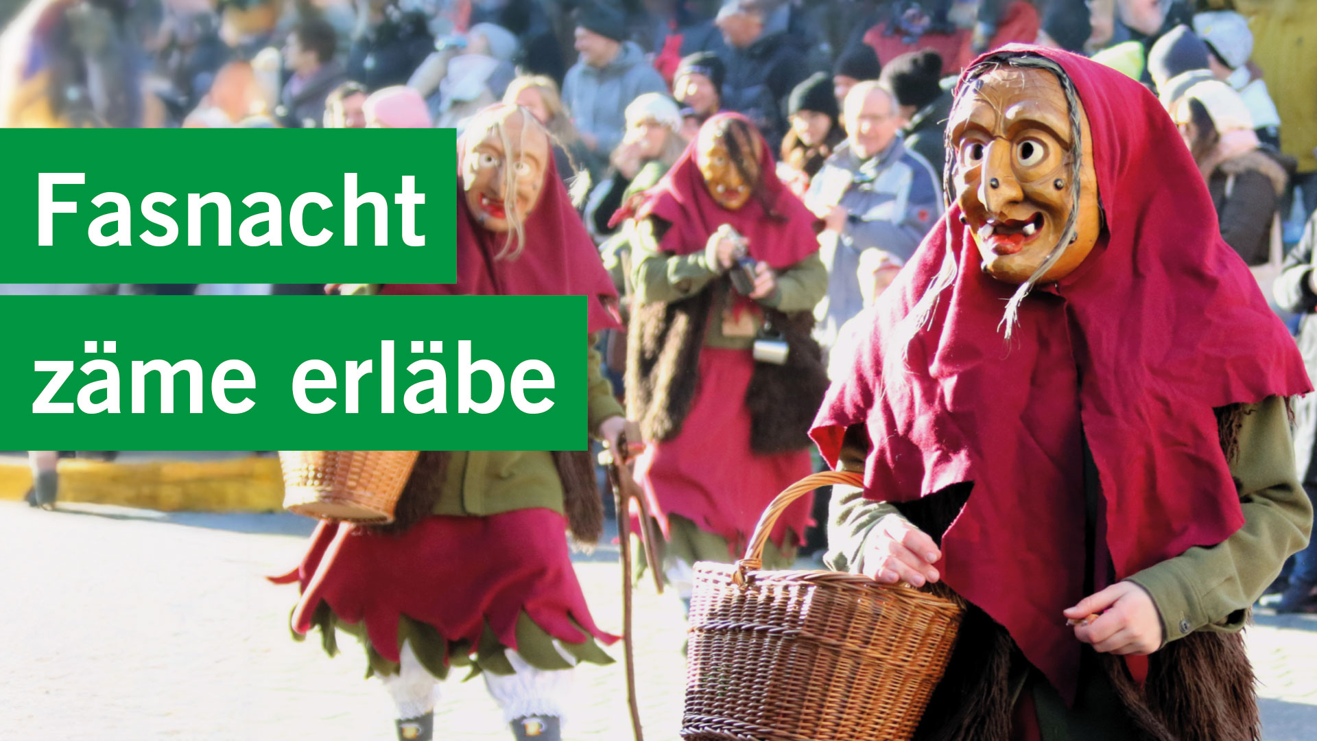 Fasnachtszeit im Seedamm-Center