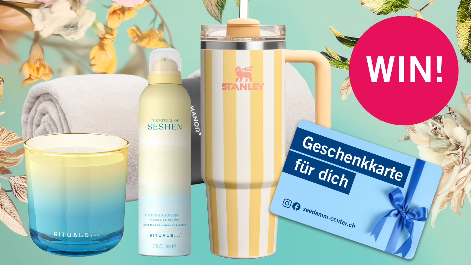 Gewinnspiel im Seedamm-Center