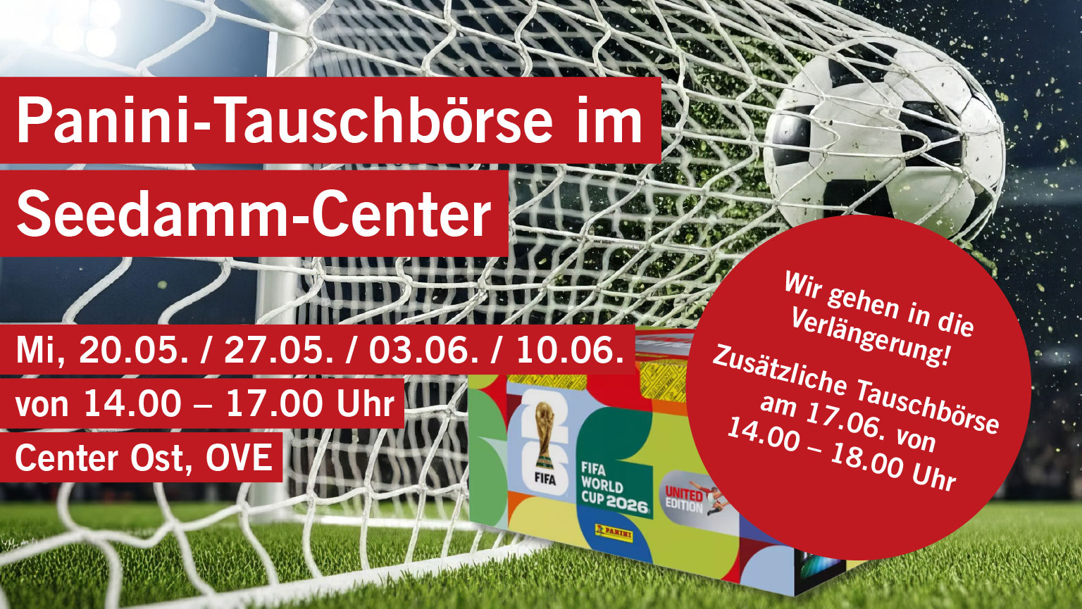 Fussballwochen im Seedamm-Center - Seedamm-Center 3